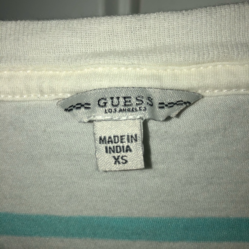 GUESS Striped Crop Top - Picture 5 of 5